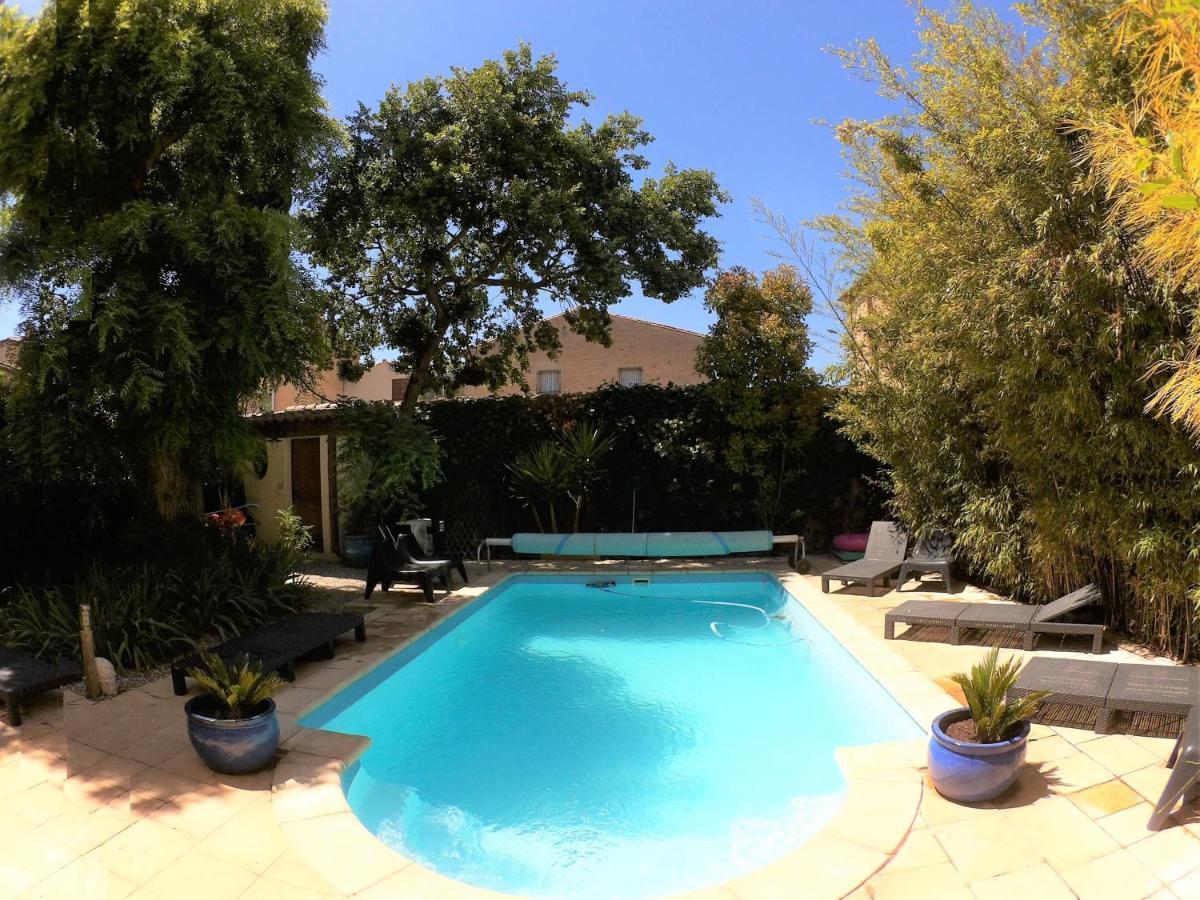 La Villa Carcassonne, Cite 8 Min A Pieds, Clim, Piscine, Full Wifi, Borne 7,5Kw, Velo Elect, Parking Prive Ngoại thất bức ảnh