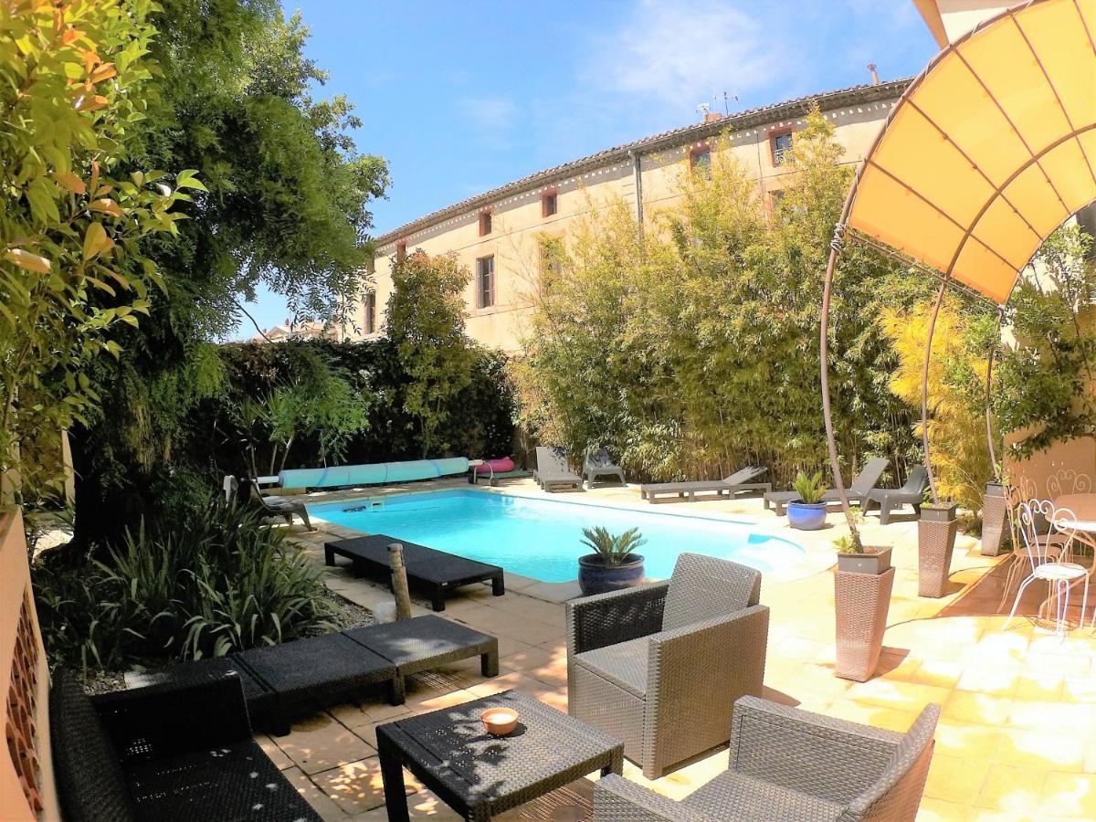 La Villa Carcassonne, Cite 8 Min A Pieds, Clim, Piscine, Full Wifi, Borne 7,5Kw, Velo Elect, Parking Prive Ngoại thất bức ảnh
