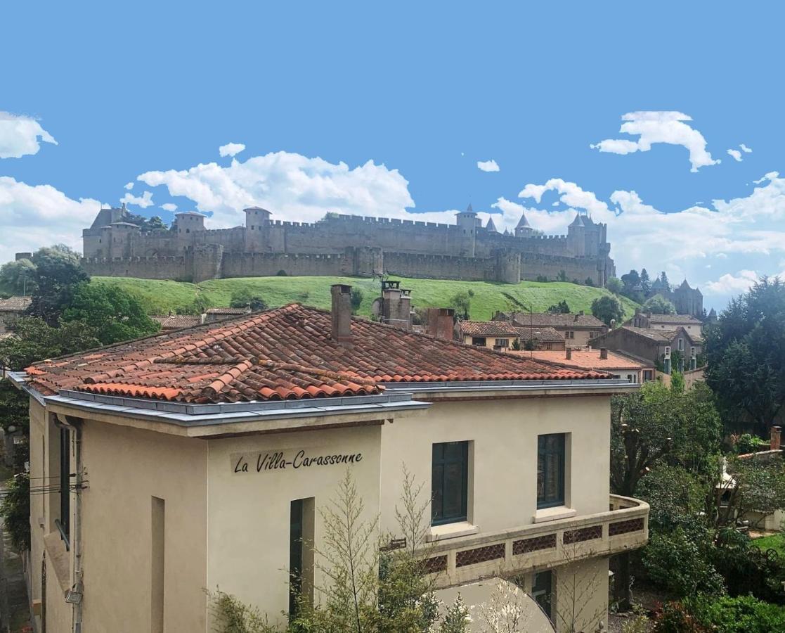 La Villa Carcassonne, Cite 8 Min A Pieds, Clim, Piscine, Full Wifi, Borne 7,5Kw, Velo Elect, Parking Prive Ngoại thất bức ảnh