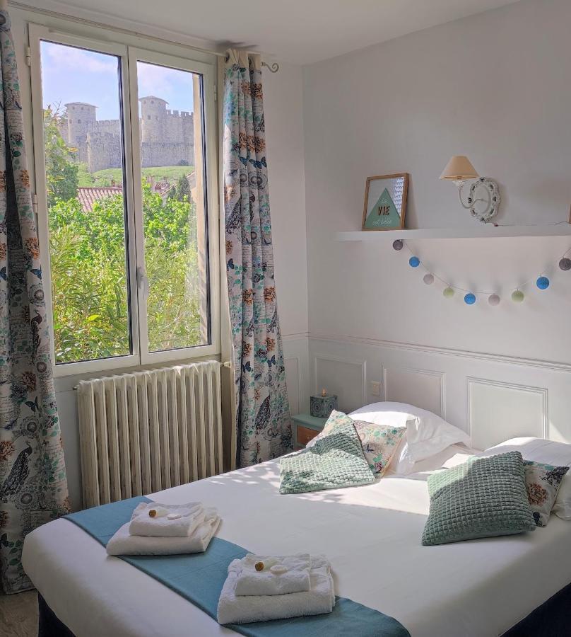 La Villa Carcassonne, Cite 8 Min A Pieds, Clim, Piscine, Full Wifi, Borne 7,5Kw, Velo Elect, Parking Prive Ngoại thất bức ảnh